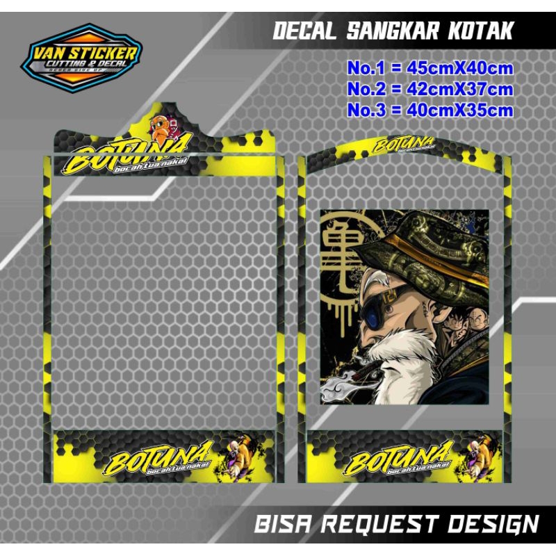 decal sangkar botuna