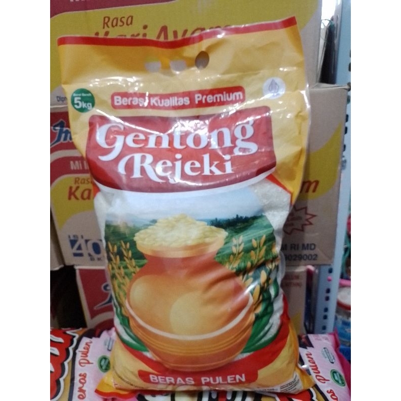 

Beras Premium Gentong Rejeki 5 Kg