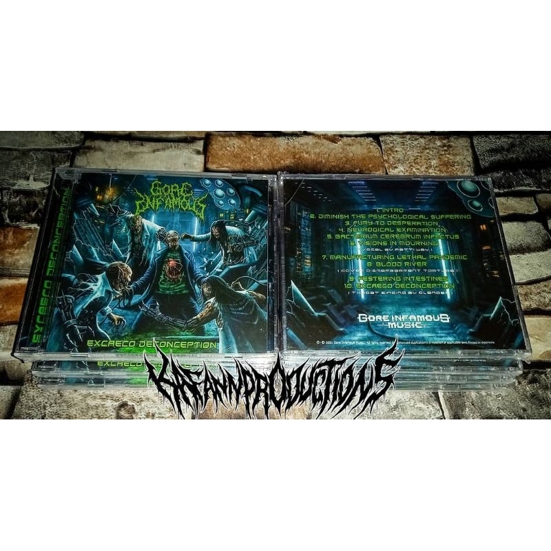 CD GORE INFAMOUS - EXCAECO DECONCEPTION