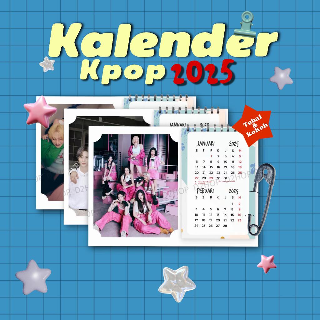 

KALENDER 2025 Custom NCT BTS BLACK P1NK EMHYPEN TUBATU STRAYKIDS