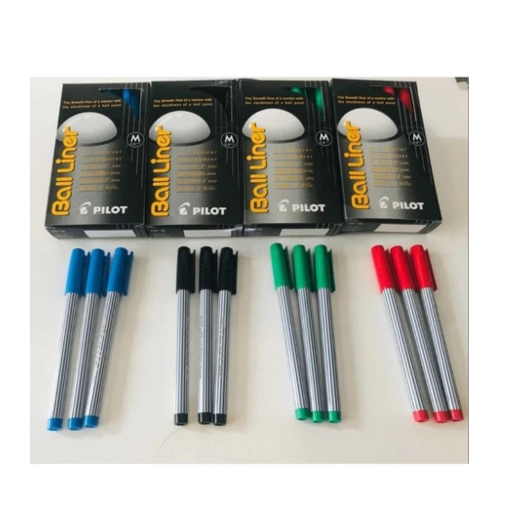 

Gramedia Surabaya - Pulpen Pilot Balliner 0.8 mm Pulpen Ball Liner Merah Tanda Tangan original