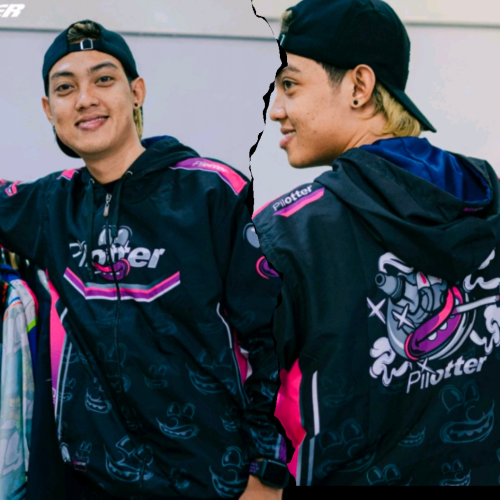 Jaket Racing PIloter Terlaris Gratis Stiker