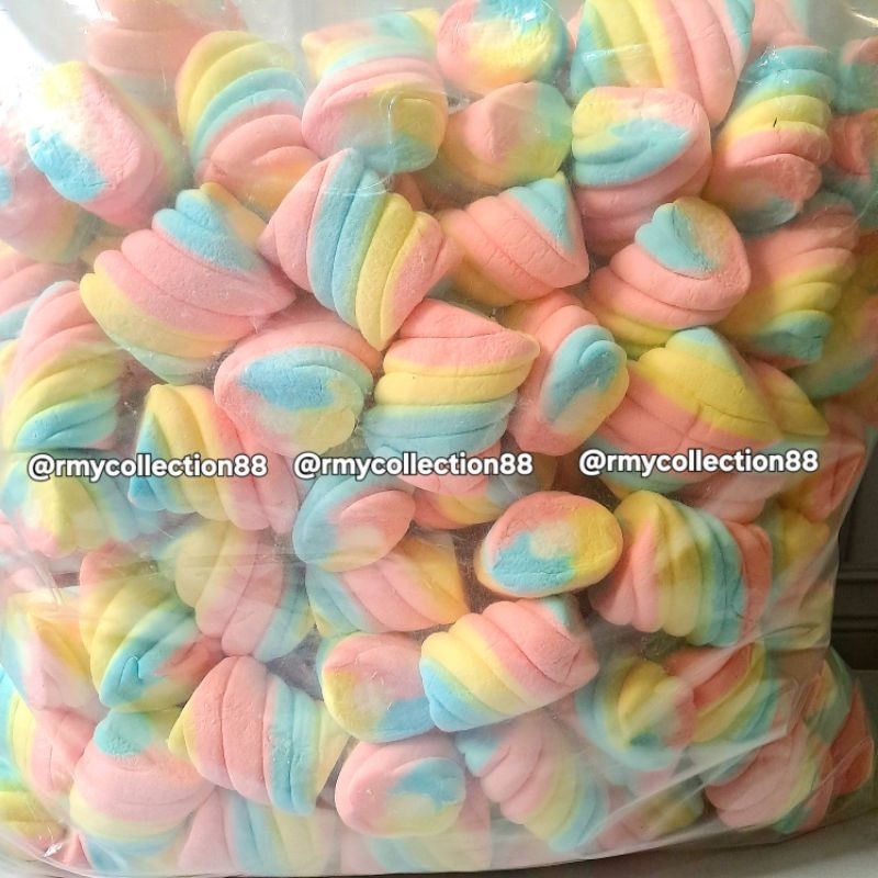 

Marshmallow kiloan / Marshmallow 1kg twist / marshmallow chompchomp 1 kilo