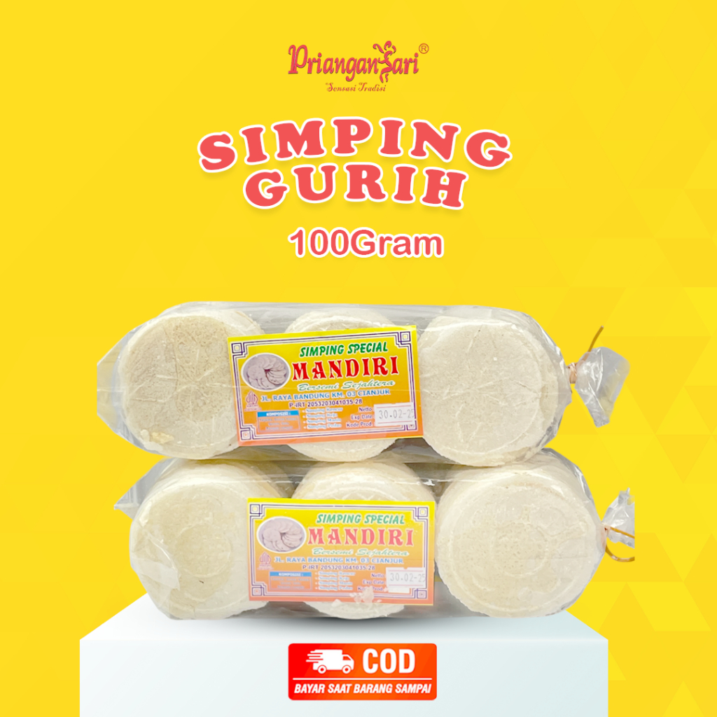 

Simping Gurih Manis Renyah 100Gram