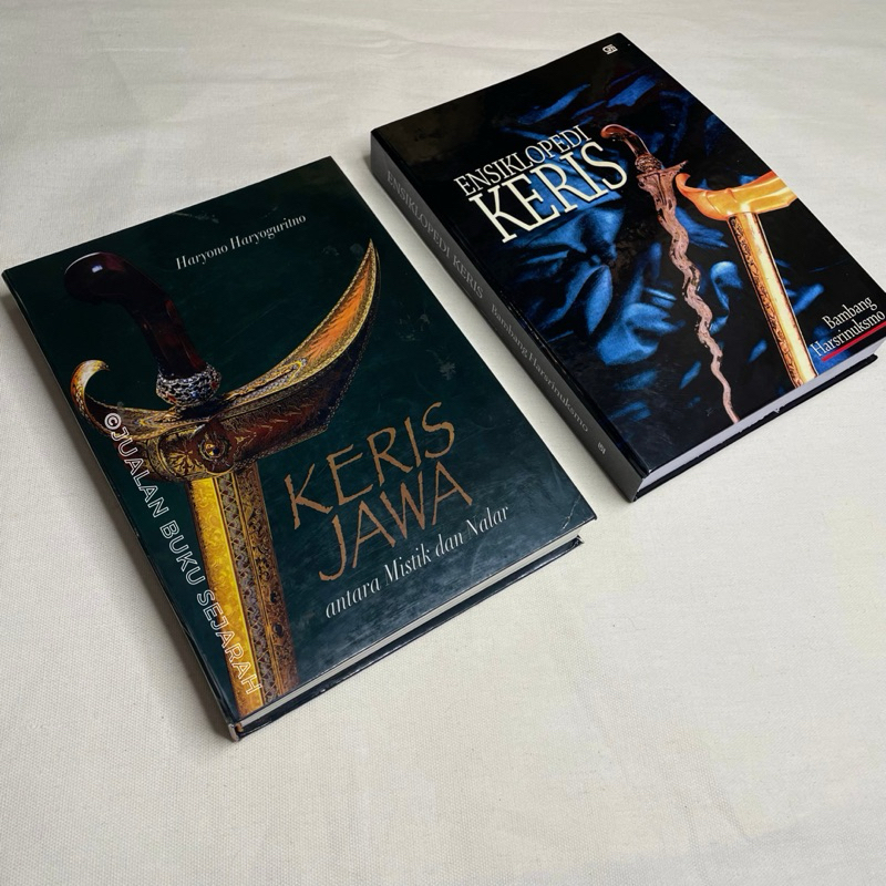 BUKU KERIS JAWA - ENSIKLOPEDI KERIS - BAMBANG HARSRINUKSMO - HARYONO HARYOGURITNO