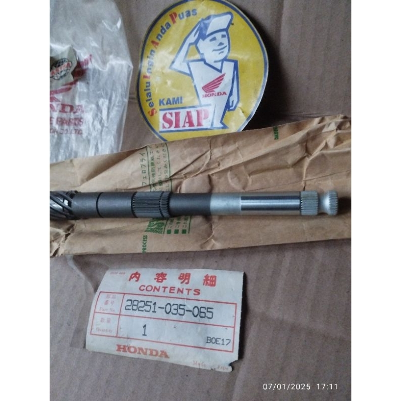 as selah slah kick starter stater honda c50 c70 super cub cup c700 c800 original ori japan