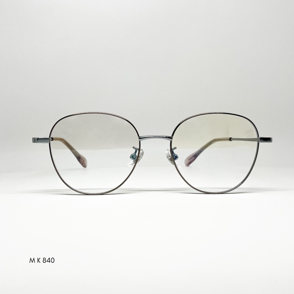 SuperEye Optic - Paket Bundling Frame + Lensa Kacamata MICHAEL KLEIN 840 FFMU kacamata oval tipis ti