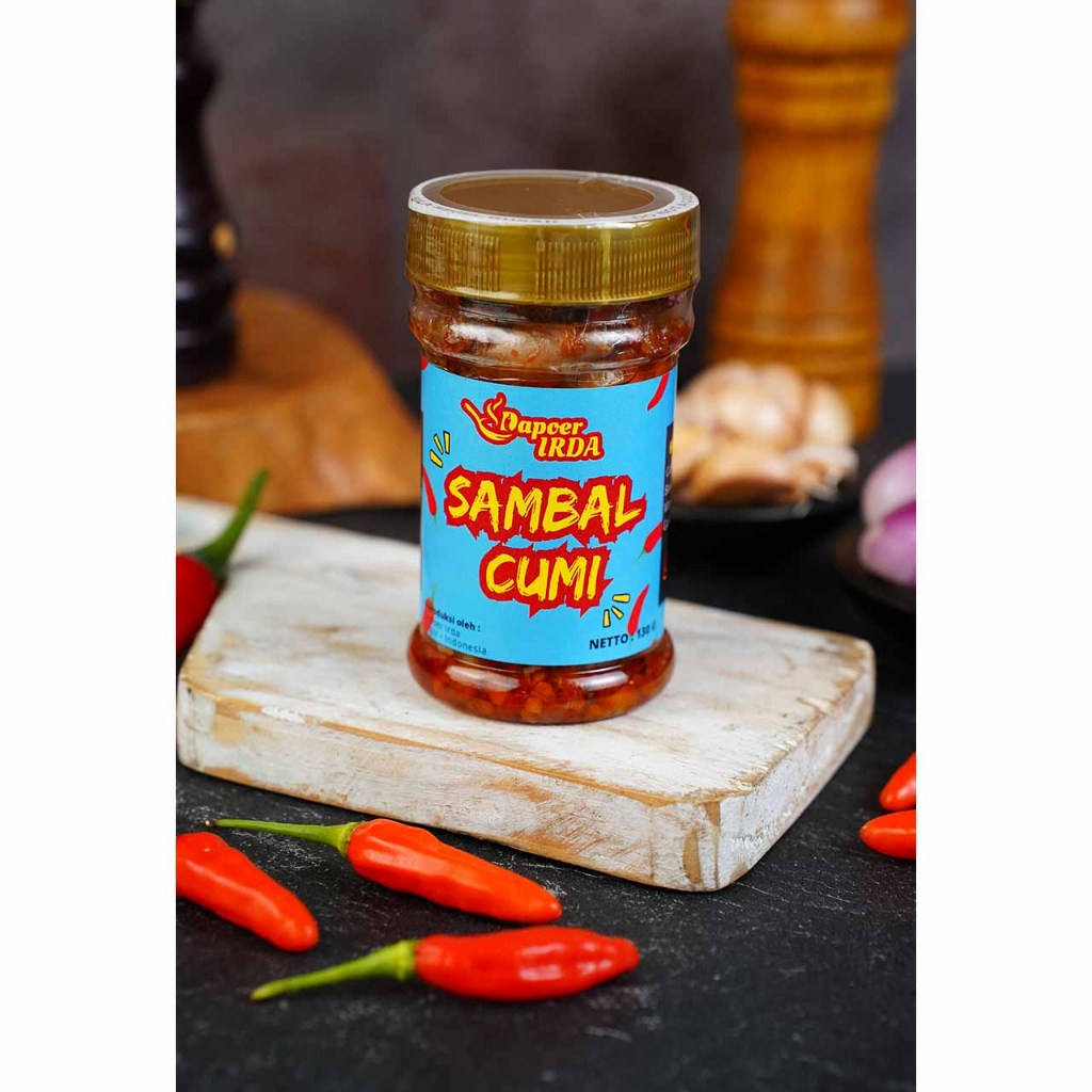 

Dapoer Irda Sambal Cumi 130grm