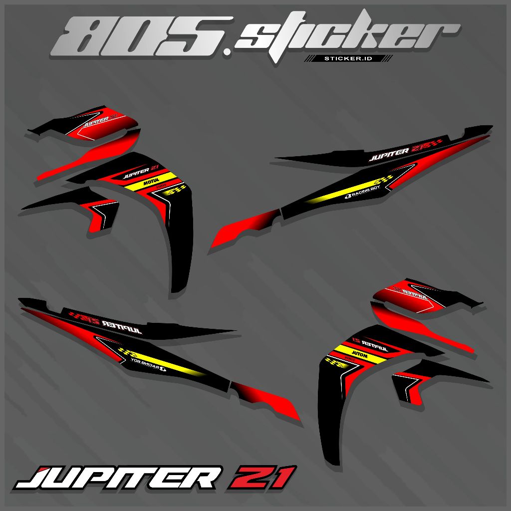 STRIPING JUPITER Z1/STIKER VARIASI JUPITER/STRIPING MOTOR JUPITER Z1 GRAFIS KEREN TERBARU RACING