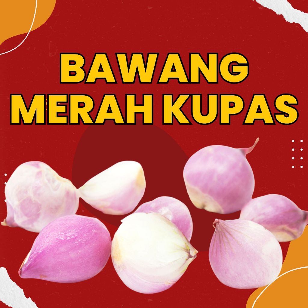 

BAWANG MERAH KUPAS - 250 gram