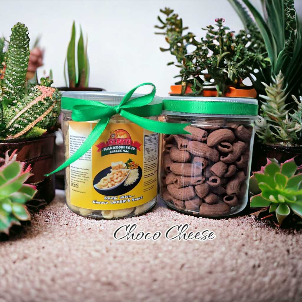 

Elfath Makaroni Keju Rasa Coklat 150 Gram Kemasan Toples