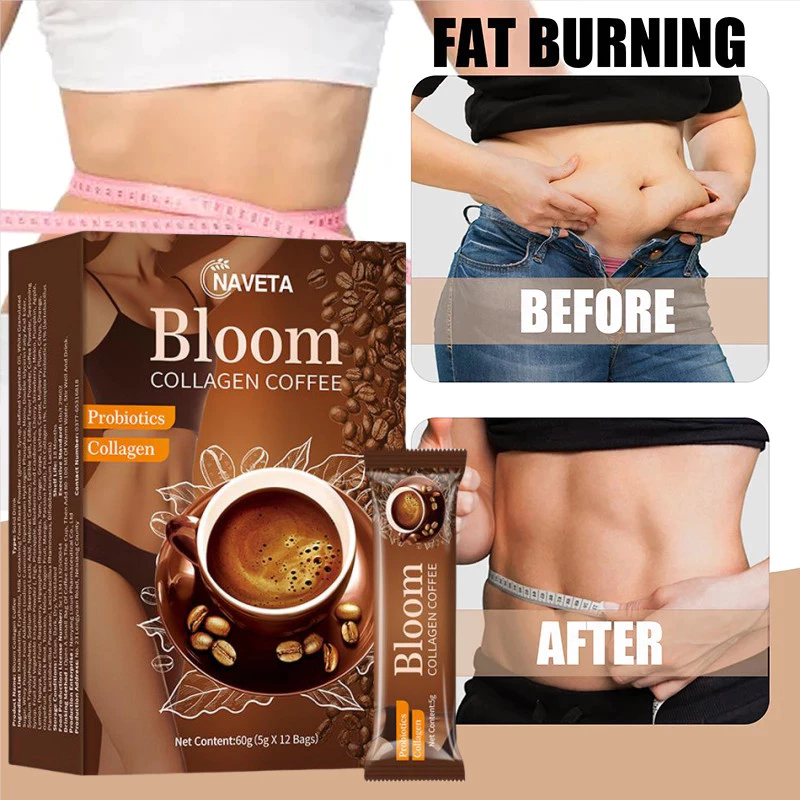 

NAVETA [ISI 12 SACHET] 100gr Bloom Collagen Coffee Instant coffee Original 100% Robusta Collagen - Kopi Pelangsing / Kopi Diet / Kopi Penurun Berat Badan Ampuh Cepat Dan Aman / Penurun Berat Badan / Pelangsing Perut Buncit点击复制