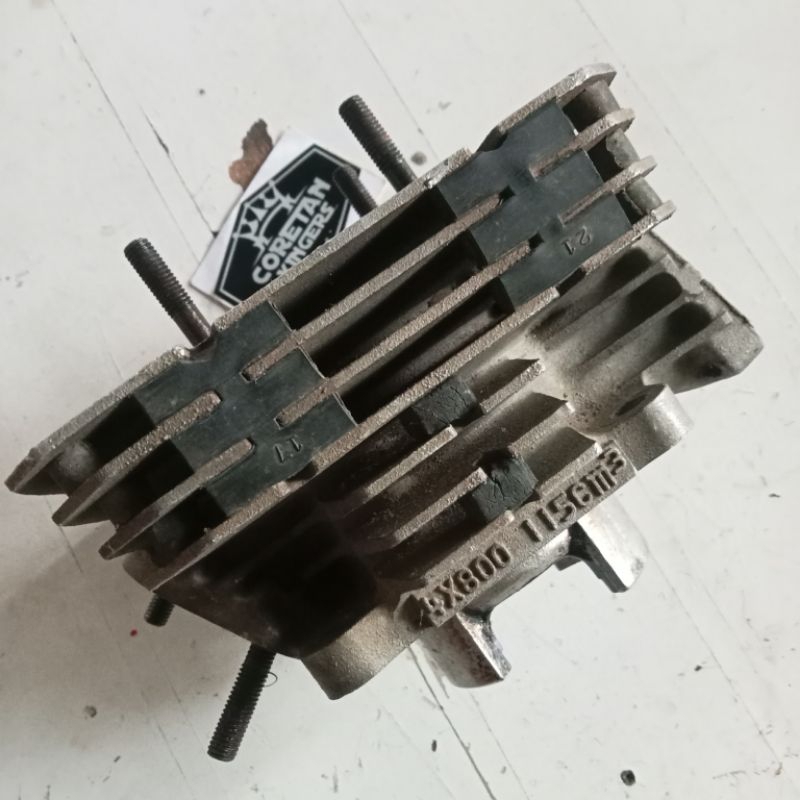 SILINDER BLOK / BLOCK CYLINDER / BURING RX-SPESIAL RXS 4X8 Y-4 OS 150 ORIGINAL COPOTAN