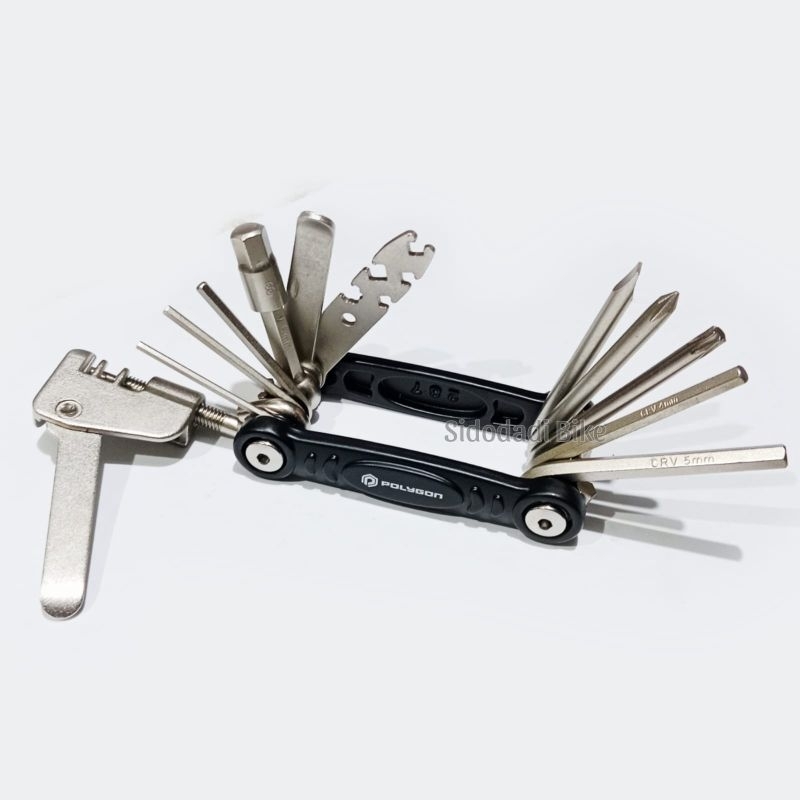 Kunci Set Tool Kit Kunci L Serbaguna Sepeda Polygon Ezile // Polygon Bone Alloy