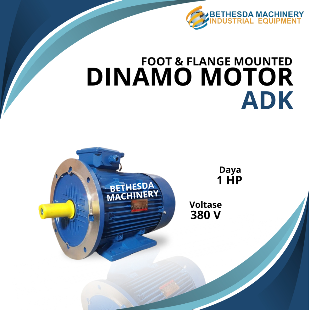 ADK Dinamo 1 Hp 750 Watt 3 Phase B35 Dinamo ADK 3000 RPM