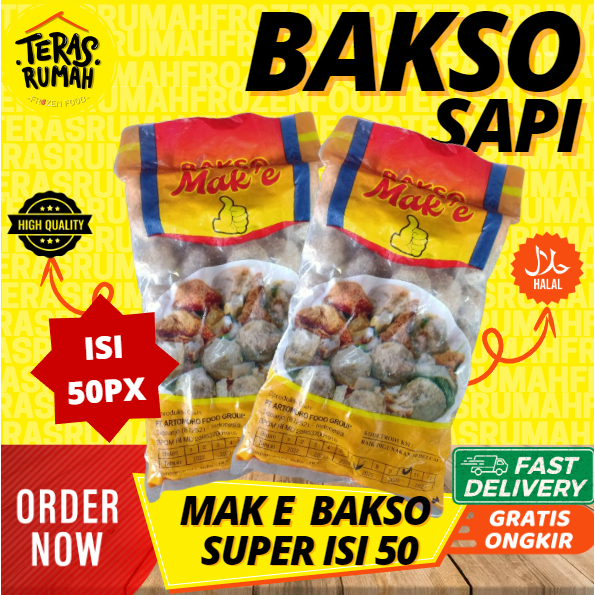 

MAK E BAKSO SAPI SUPER ORI ISI 50