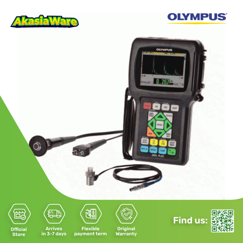 Olympus 38DL Plus Ultrasonic Thickness Gauge