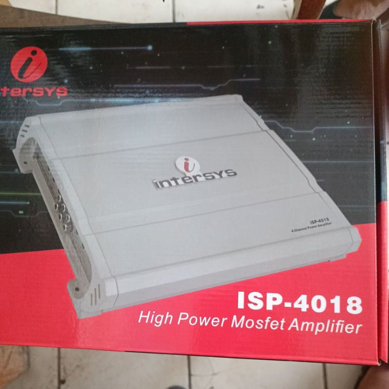 power 4chanel intersys 4018