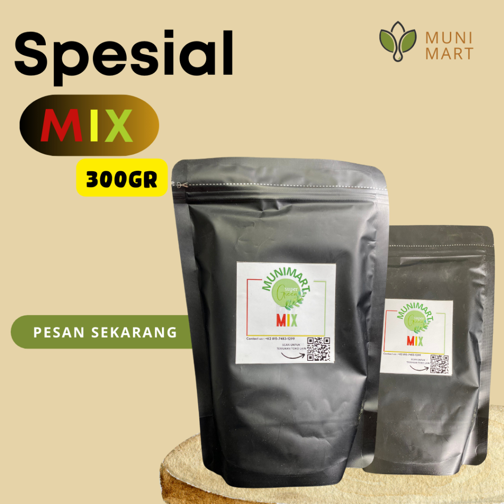 

Special MIX herbaal munimaart bubukk 300graam