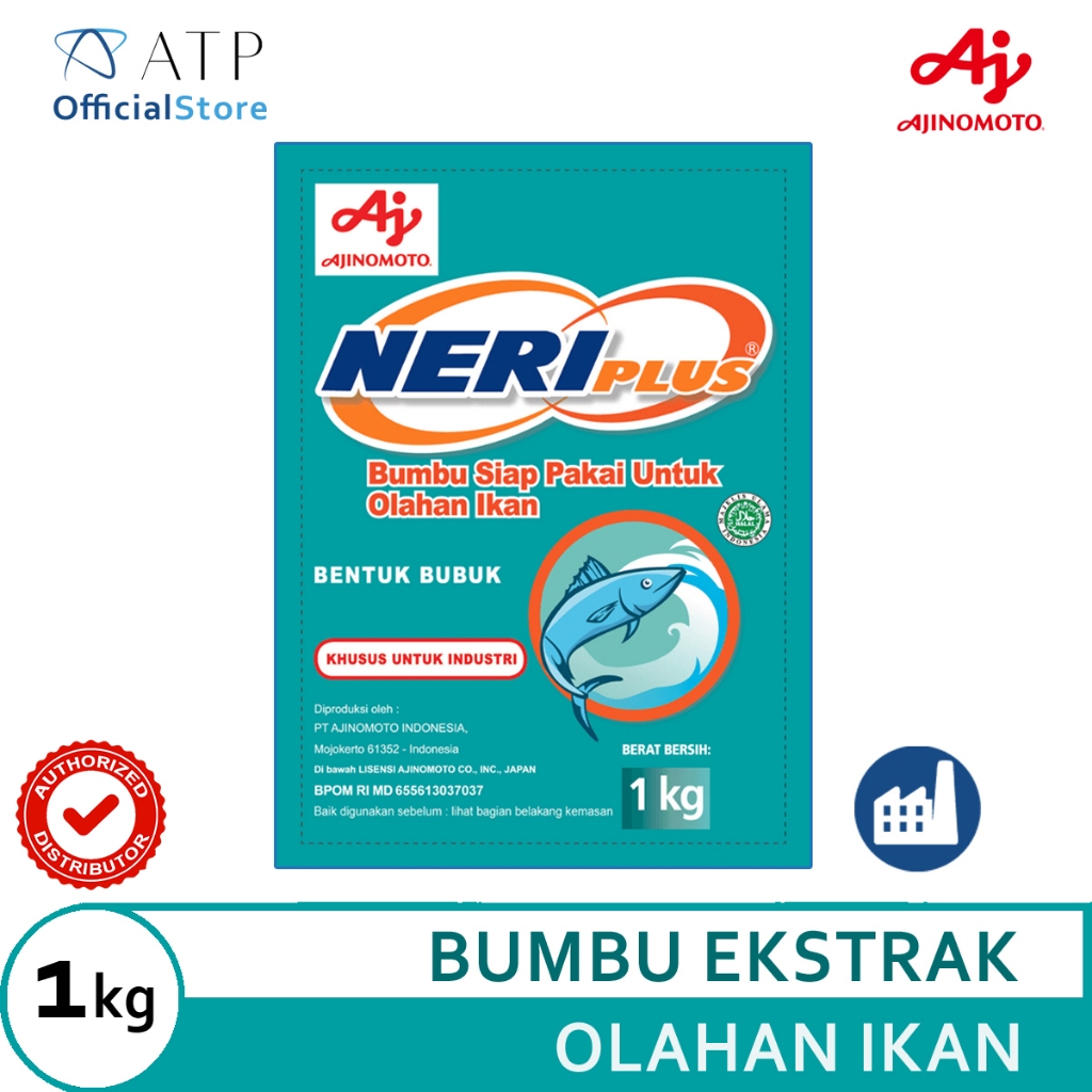 

NERIPLUS 1 kg (Bumbu Siap Pakai Untuk Olahan Ikan)