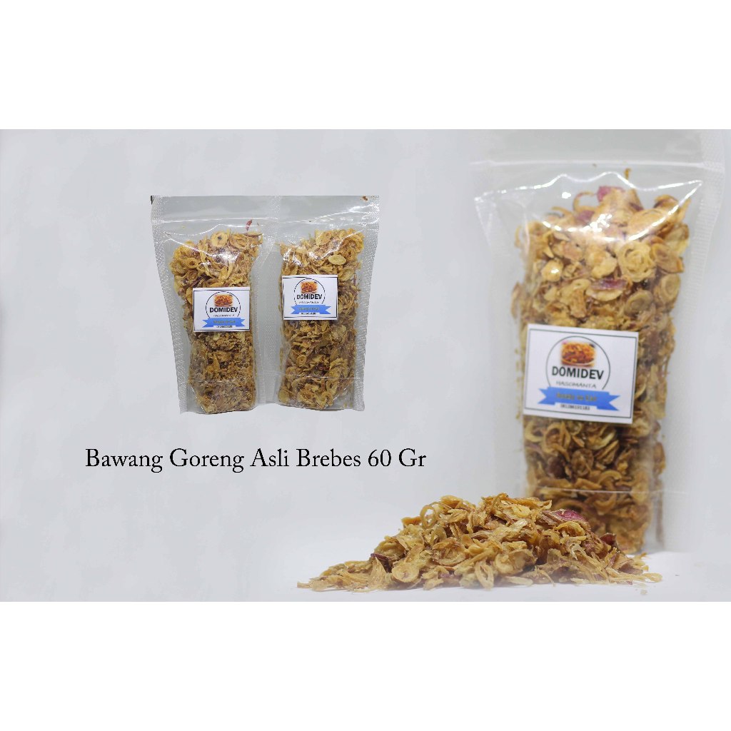 

Bawang Merah Goreng Asli Brebes 60 Gr