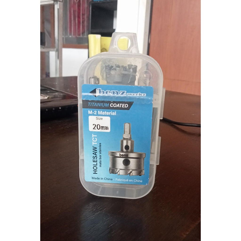 Mata Bor Besi / Mata Bor Holesaw TCT Benz 20mm