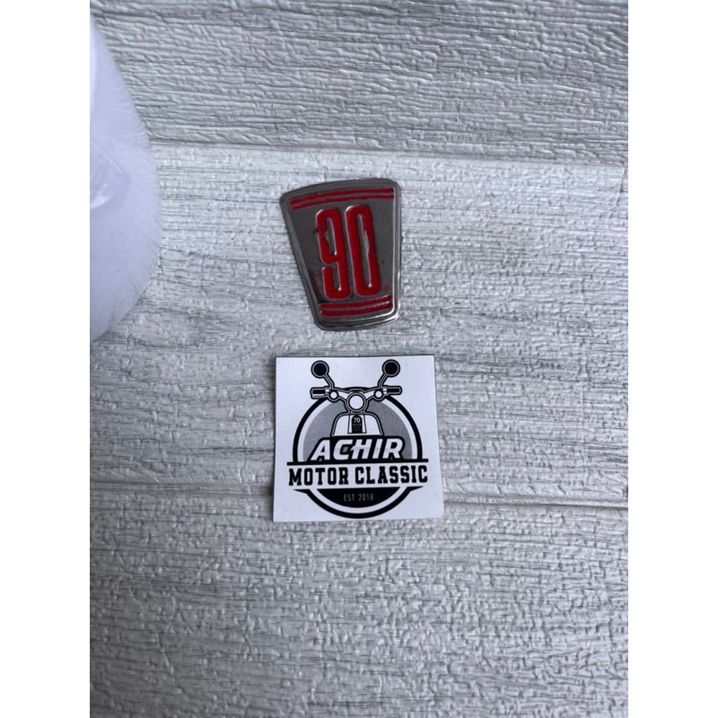 EMBLEM TUTUP AKI HONDA S90 S90Z