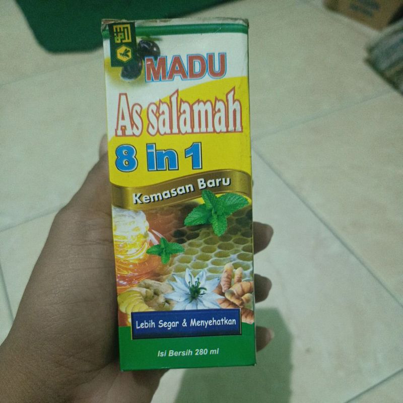 

MADU As Salamah 8 in 1 Kemasan Baru