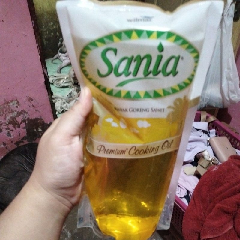 

Ready minyak goreng Sania 1 liter