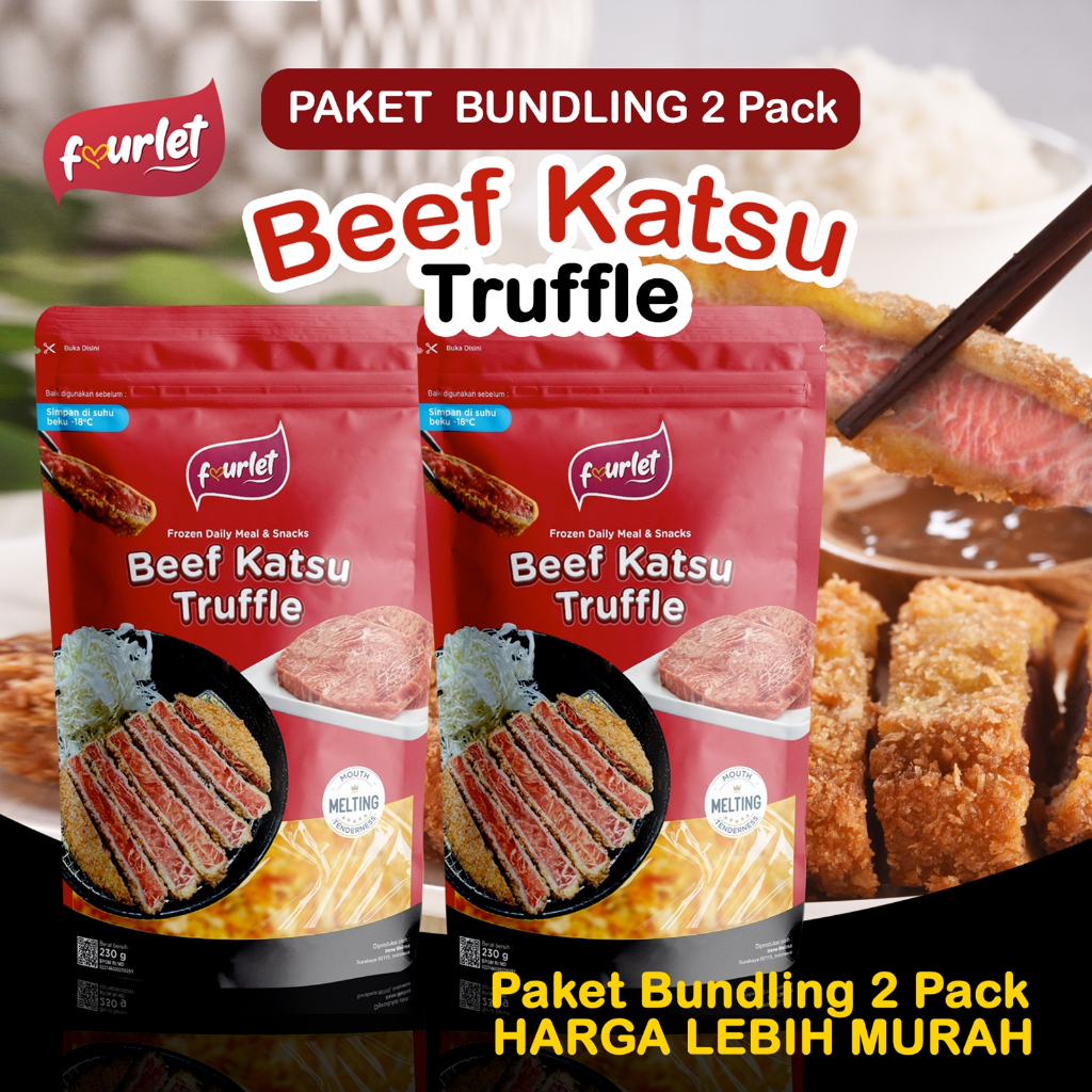 

[PAKET BUNDLING] Beef Katsu Truffle/ Gyu Katsu isi 2 pack