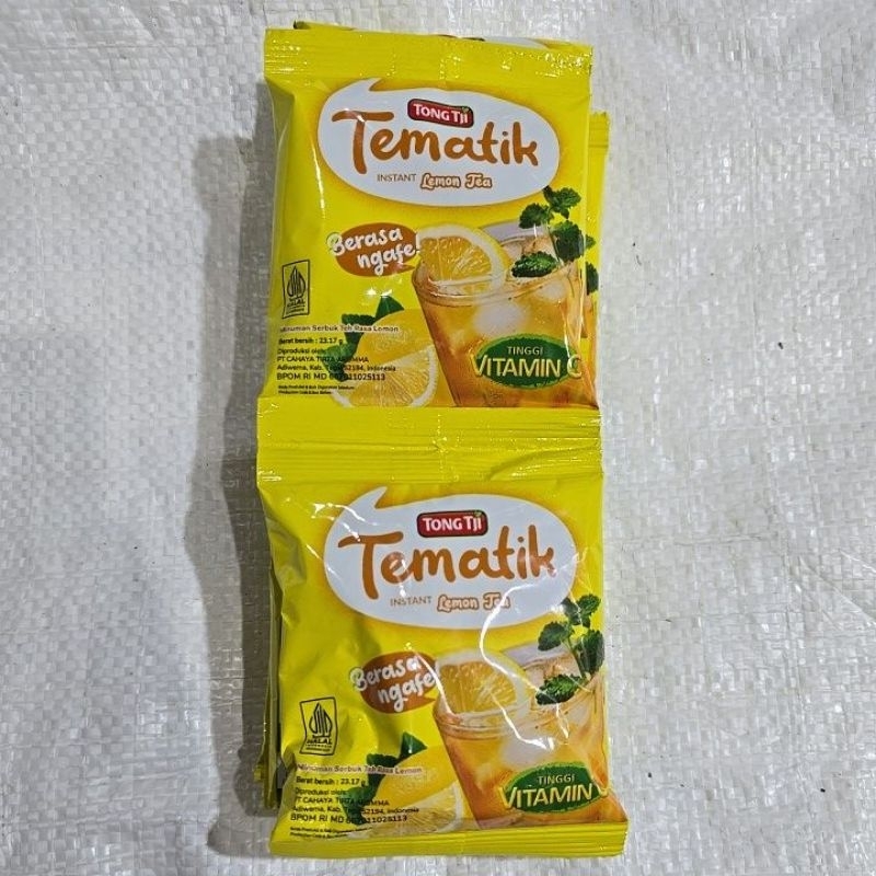 

Tong tji Lemon tea tematik 1 renceng isi 10