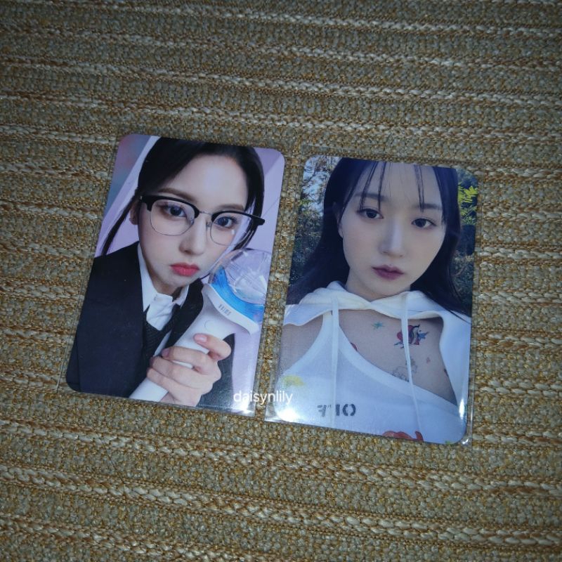 Photocard PC Benefit Nmixx Haewon Expergo Soundwave Jiwoo pob Soundwave Jypshop Lightstick LS