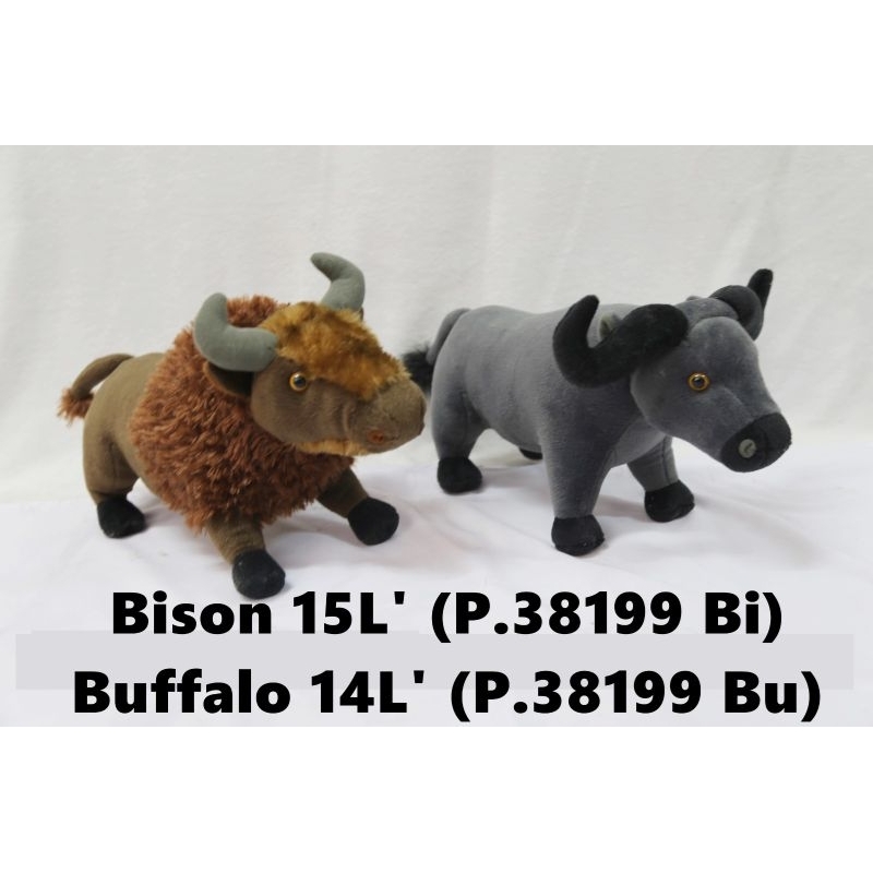 Boneka Animal Bison & Buffalo By Seulgi ,Boneka Binatang Sapi Atau Kerbau Lucu By Seulgi