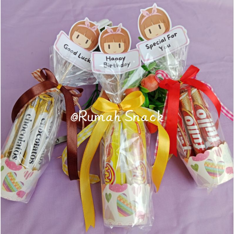 

Gift snack lucu / custom ucapan / snack pita unik