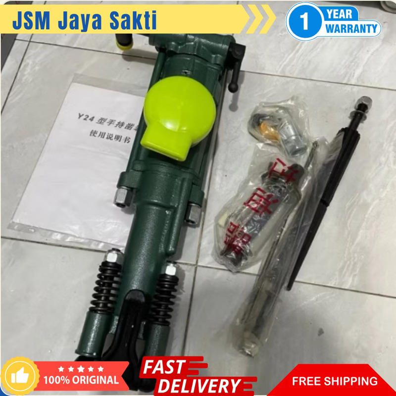 Mesin Bor Batu Tambang YT28 Air Rock Drill Pneumatic-Drill only