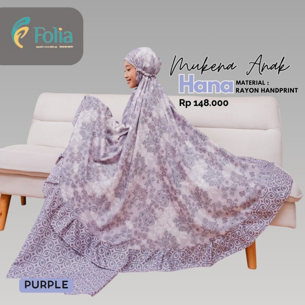 FOLIA HANA MUKENA ANAK
