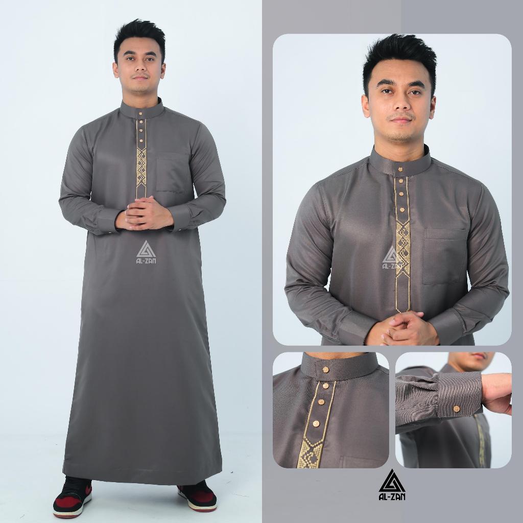 TERBARU JUBAH PRIA SLIMFIT GAMIS PRIA JUBBAH MEWAH BORDIR JUBAH MEWAH BORDIR JUBAH PRIA MUSLIM