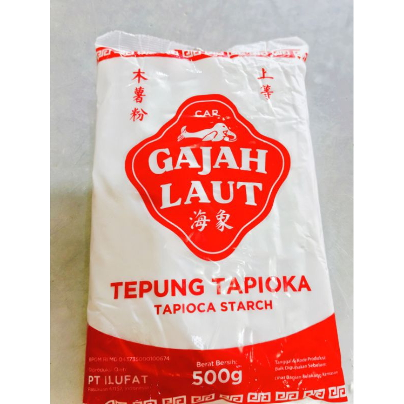 

Tepung KANJI/TAPIOKA CAP GAJAH LAUT 500GR HARGA TERMURAH!!!