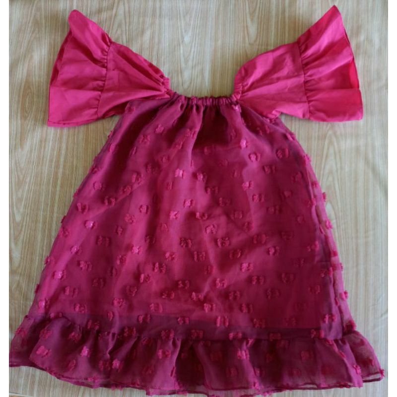 NEW Sale dress rubiah pesta anak perempuan 2-3 thn