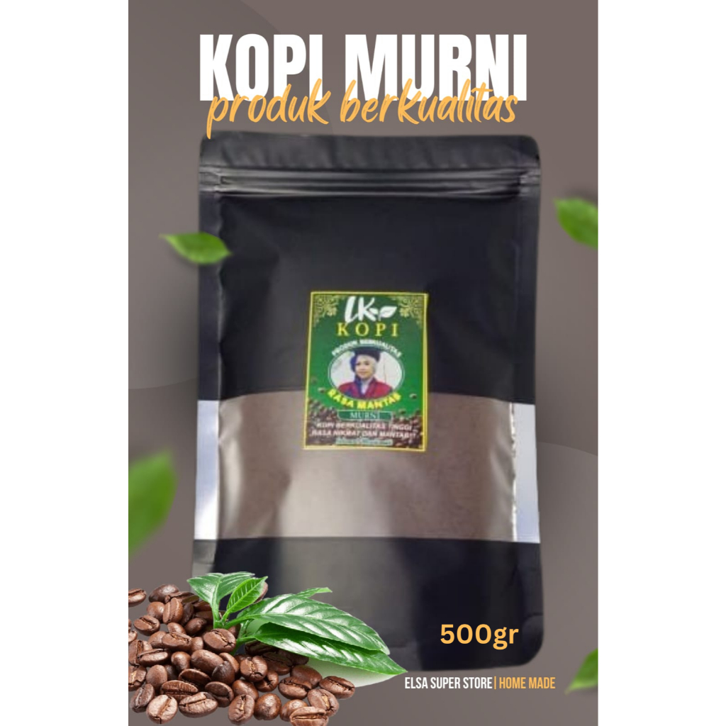 

KOPI BUBUK MURNI 500GR RASA MANTAB