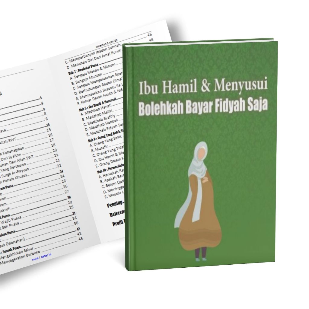 Fiqih Puasa Ibu Hamil & Menyusui Bolehkah Bayar Fidyah Saja