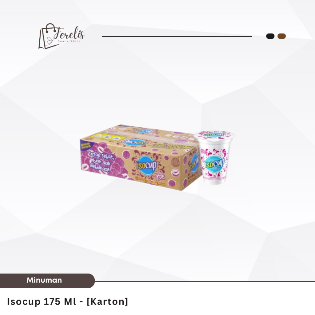 

Isocup Energy Drink 185 Ml - [Karton]