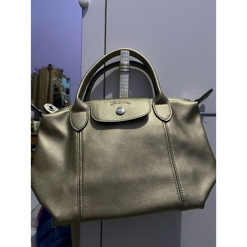 sling mini Lc gold cuir