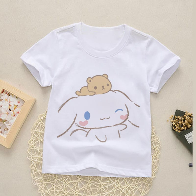 KAOS CEWE JUMBO OVERSIZE KLAMBI SANTAI / Herlin Collection_Kaos Atasan Kekinian Cinamoroll editions_