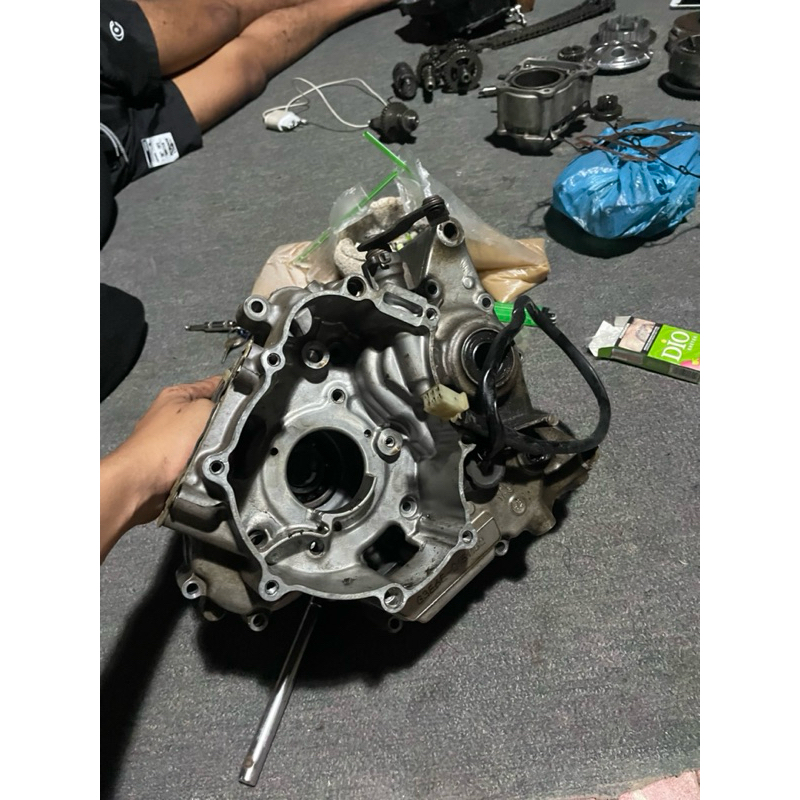 Crankcase/kalter Jupiter MX King set Kanan Kiri Kalter MX King