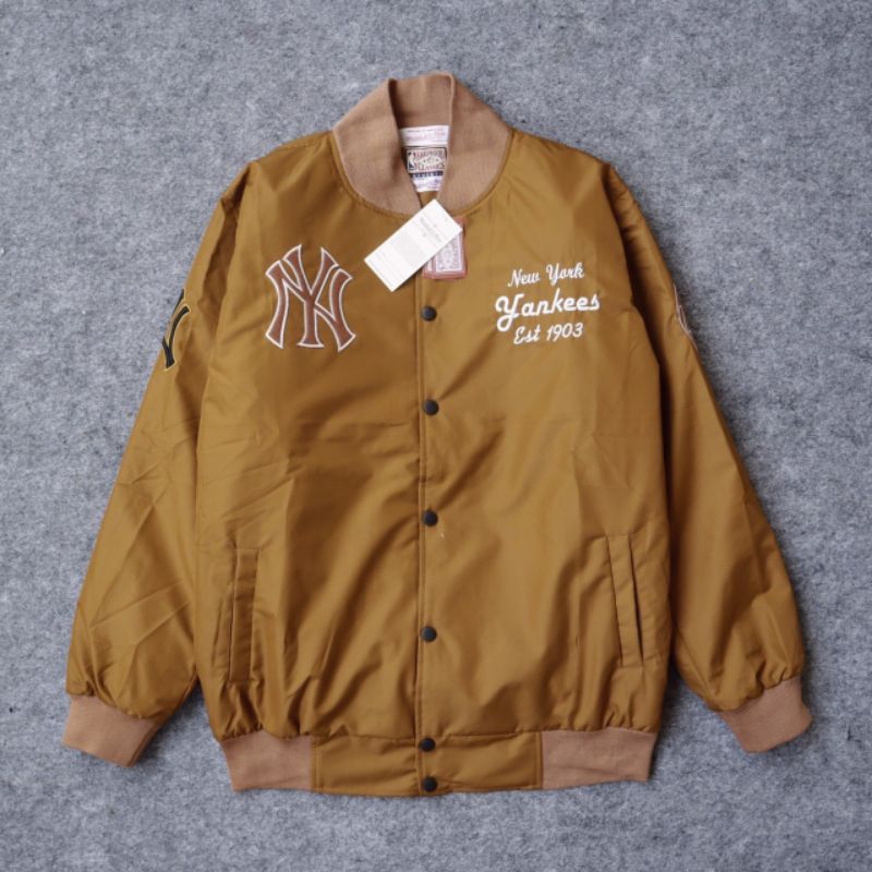 Jaket Varsity NY New York Yankees Jaket Baseball Unisex Jaket Bomber Best Seller