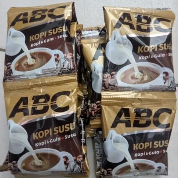 

ABC Kopi Susu (Kopi & Gula + Susu) Renceng