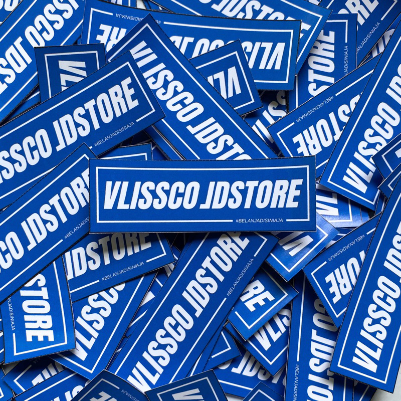 

Stiker Vlissco.idstore original