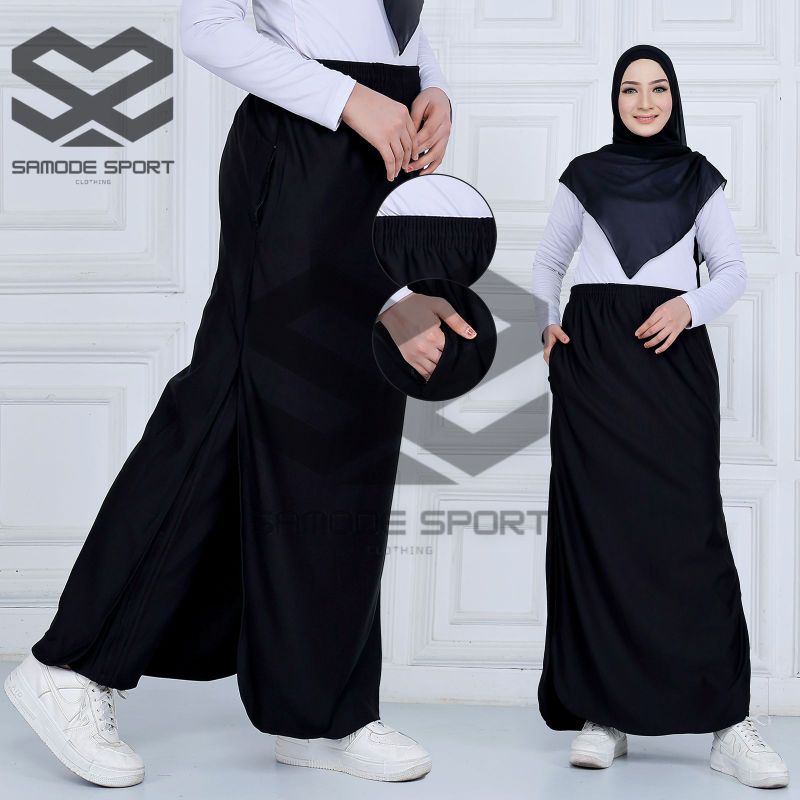 Rok Celana Olahraga Muslim Wanita Syar'I/Rocella Olahraga Wanita Muslim