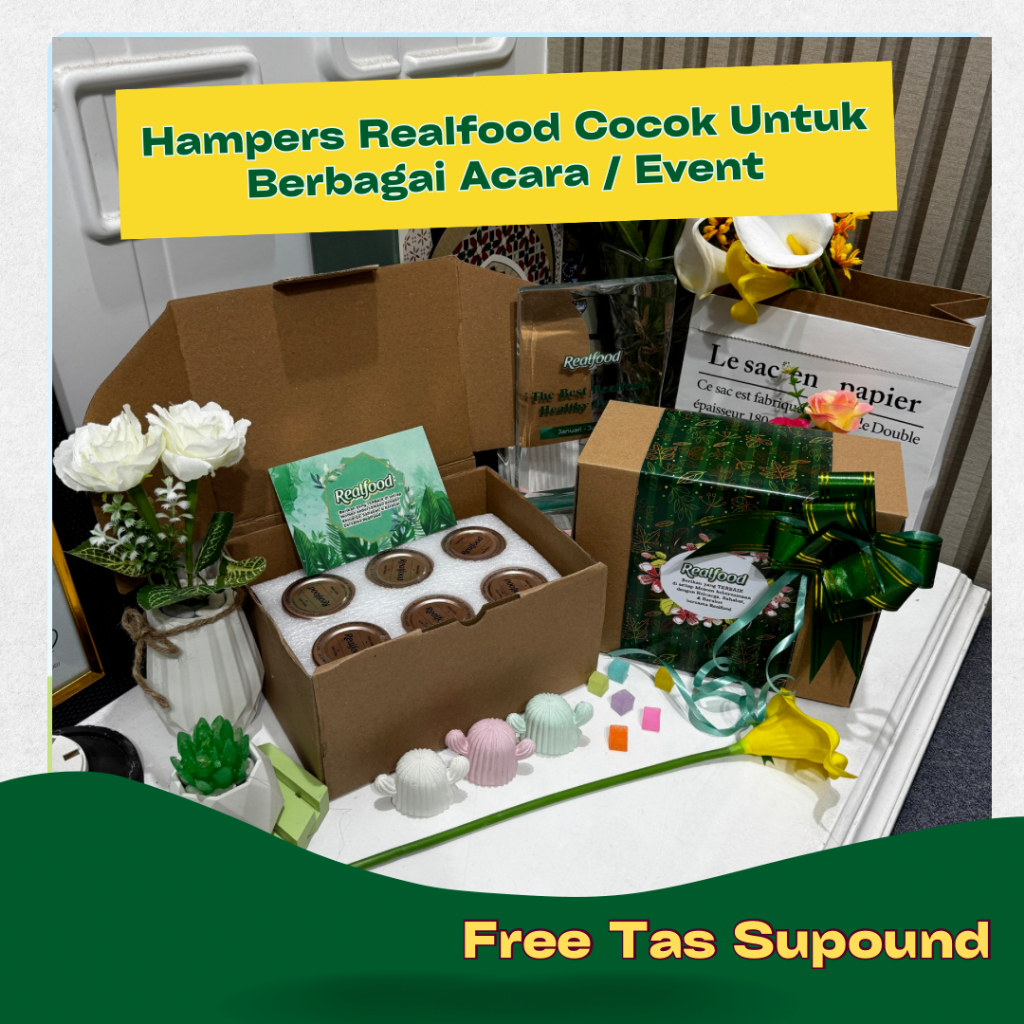 

Realfood Hampers isi 6 Jar Minuman Sarang Walet